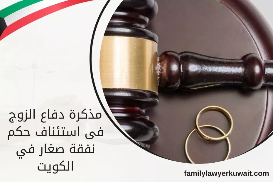 مذكرة دفاع الزوج فى استئناف حكم نفقة صغار