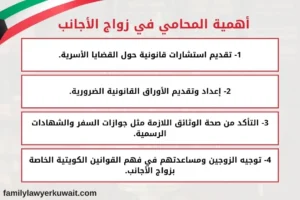 أهمية المحامي في زواج الأجانب